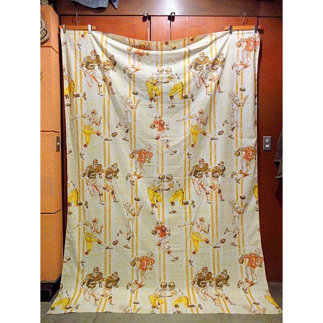 ビンテージ　NFLカーテン二枚　アメリカンフットボール ビンテージ NFLカーテン二枚 アメリカンフットボール ビンテージ NFL