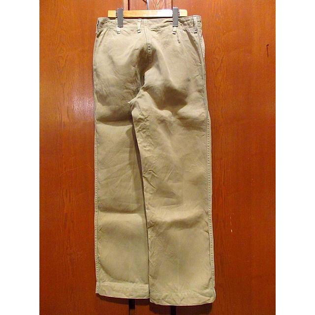 ビンテージ40's○USMCチノトラウザーズ W76cm○210205s5-m-pnt