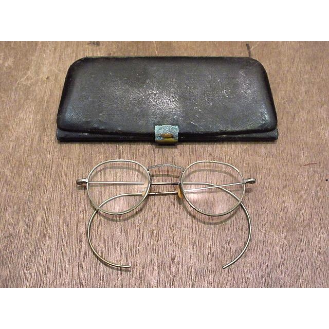 想像を超えての ビンテージ30 S ケース付きサイドマウント彫金ボストン眼鏡 n6 Eygls 1930sワークインダストリアルアンティークp3 魅力的な Aleefsurgical Com