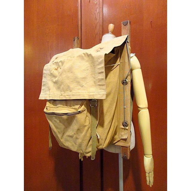 ビンテージ40's50's○TRAPPER NELSON'S ウッドフレームキャンバス