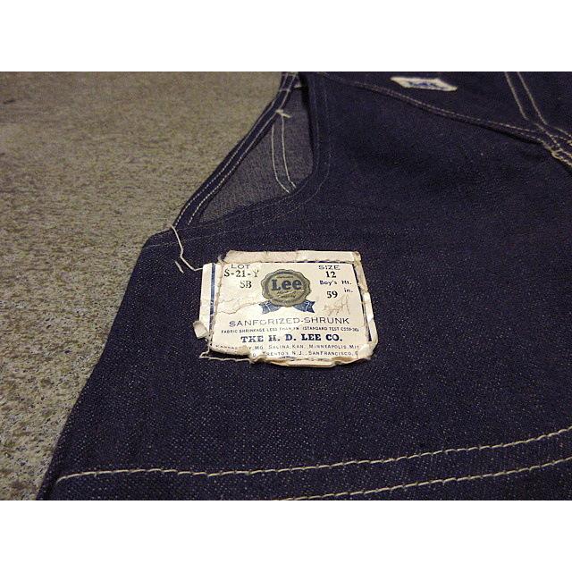 ビンテージ40's○DEADSTOCK Lee LOT S-21-Yハウスマークボーイズ