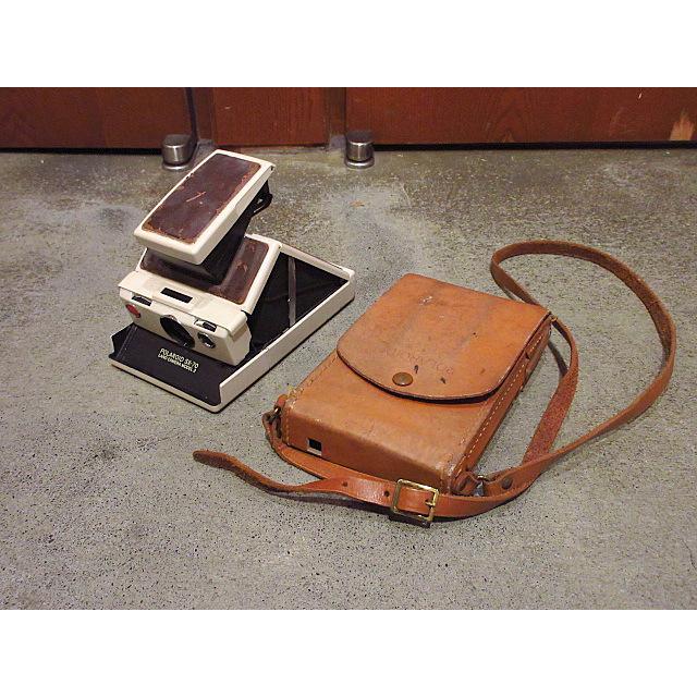 ビンテージ70's○POLAROID SX-70 LAND CAMERA MODEL-2○210222f8