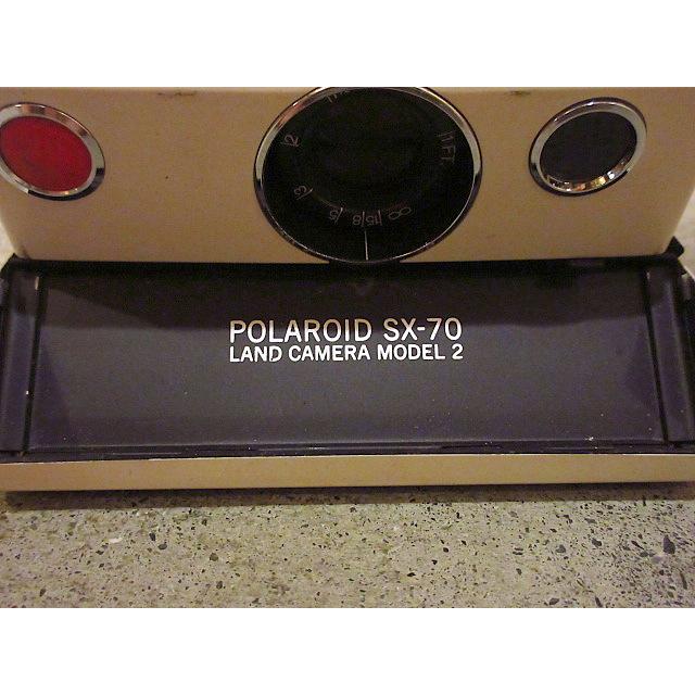 ビンテージ70's○POLAROID SX-70 LAND CAMERA MODEL-2○210222f8