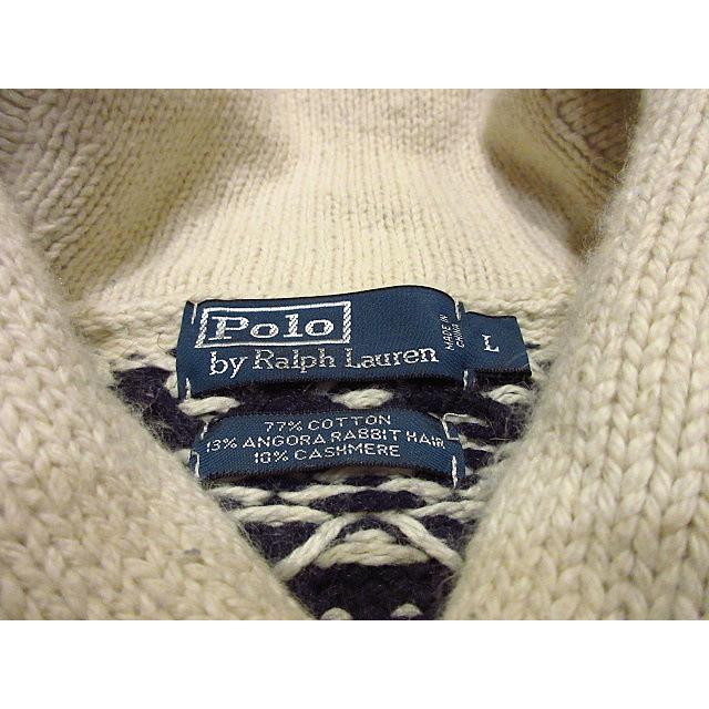 Polo by Ralph Laurenトナカイショールカラーカウチンセーター