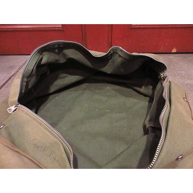ビンテージ70's○ミリタリーフライヤーズキットバッグ民生品○210227f9