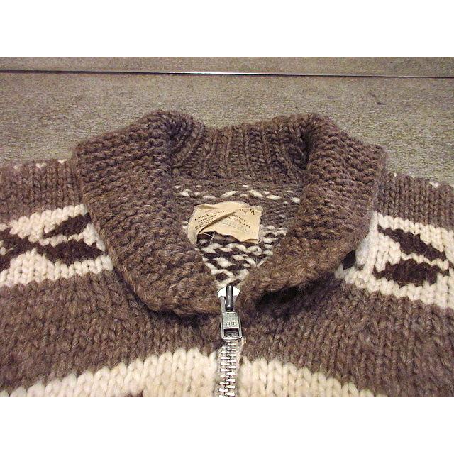 COWICHAN INDIAN魚柄カウチンセーター○210227s3-m-cowショールカラー