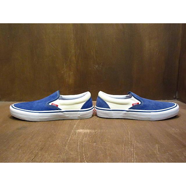 新品未使用 VANS SLIP-ON PRO Navy/Classic White Size 9○210301n7-m