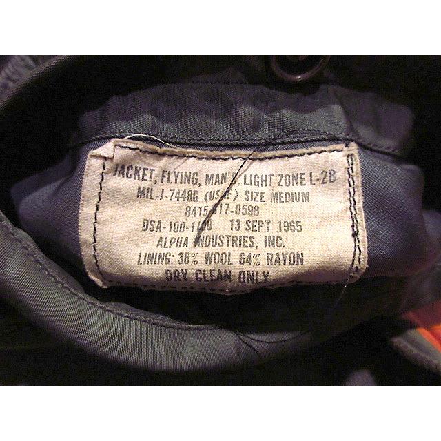 ビンテージ60's○USAF L-2B MIL-J-7448Gフライトジャケットsize M