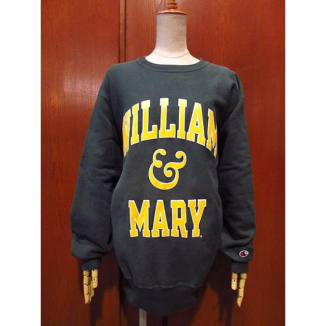 ビンテージ カレッジ スウェット William & Mary リバースウィーブ ビンテージ カレッジ スウェット William & Mary リバースウィーブ