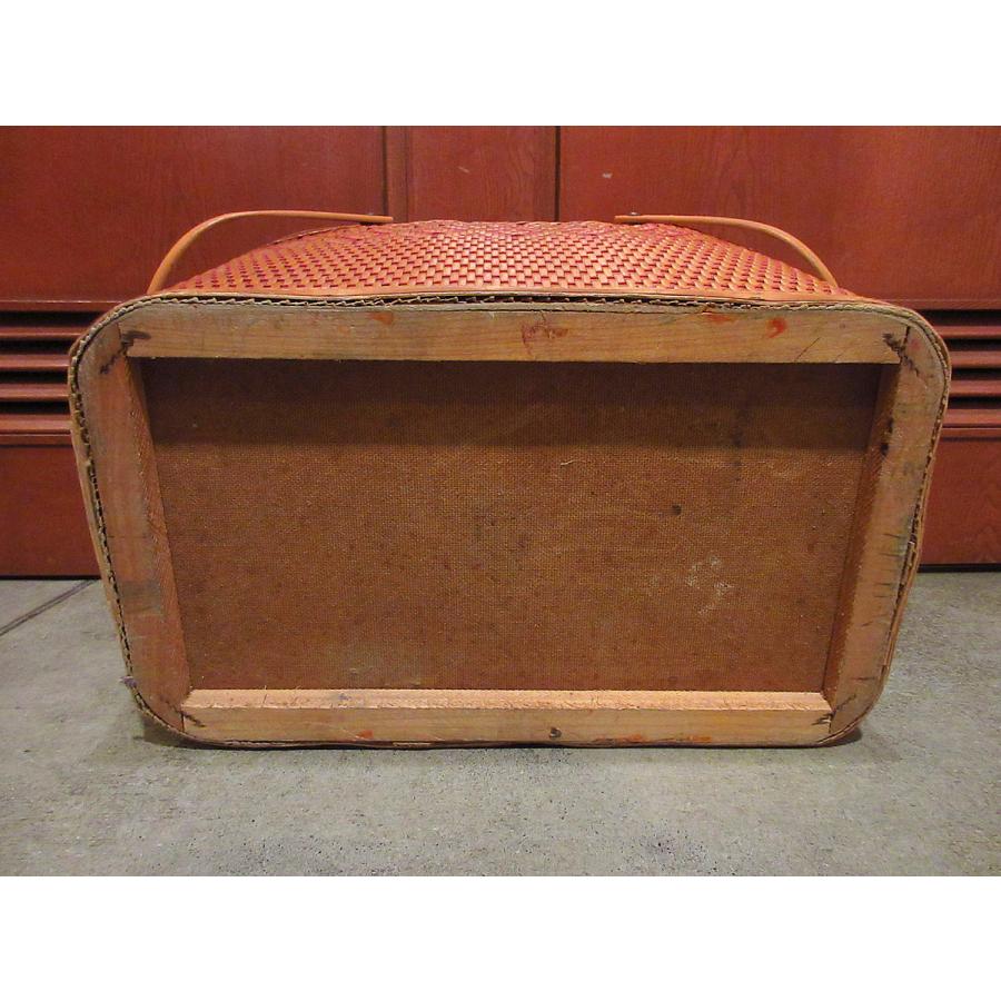 ビンテージ~70's○REDMON ? ピクニックバスケット○210313f7-bag-bsk