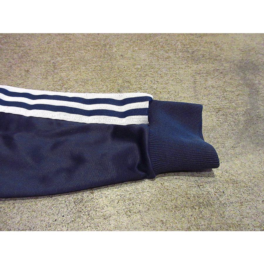 ビンテージ80's○adidas ATP KEYROLANジップアップジャージ紺×白size M