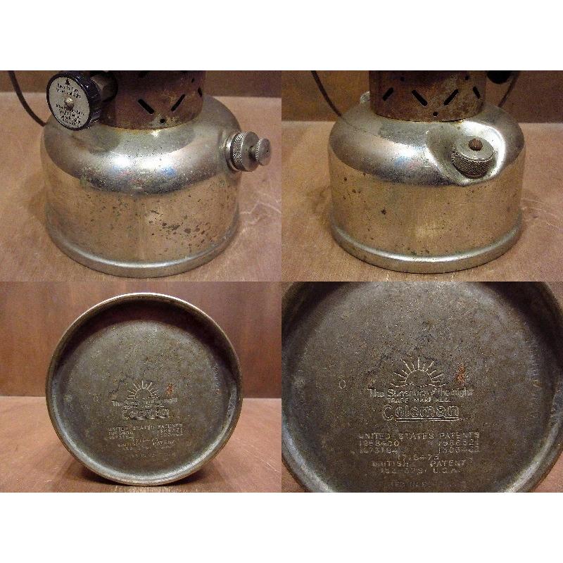 ビンテージ40's○Coleman 220C ダブルマントルランタン 点火確認 ビンテージ40's○Coleman 220C ダブルマントルランタン 点火確認