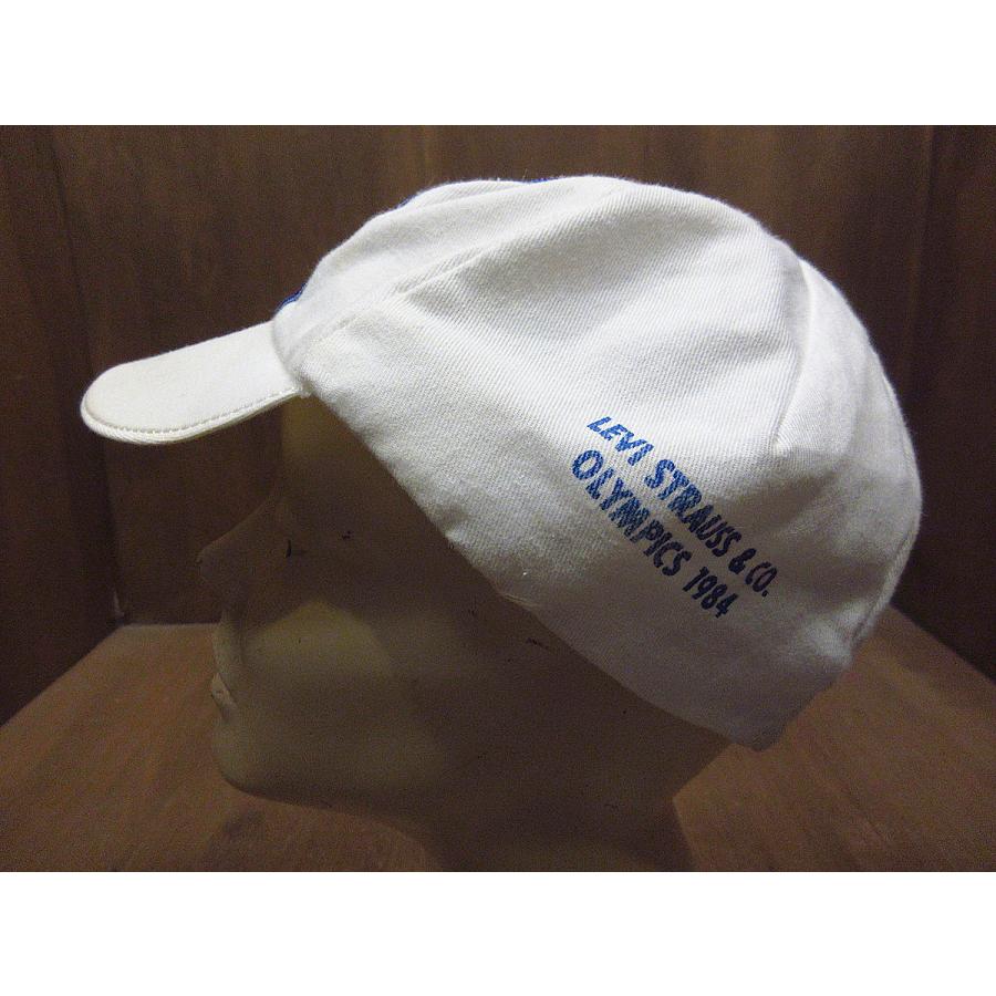 ビンテージ80's○Levi's 1984年ロス五輪キャップ7 1/8 - 7 5/8