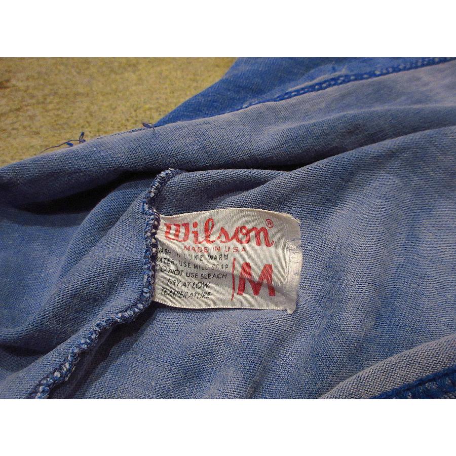 ビンテージ60's○Wilsonフットボールシャツsize M○210322f5-m-ostsh