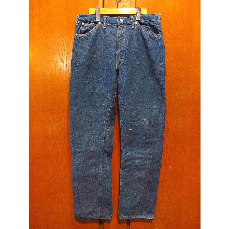 ビンテージ60's70's○Penney's RANCHCRAFTデニムパンツ濃紺W82cm