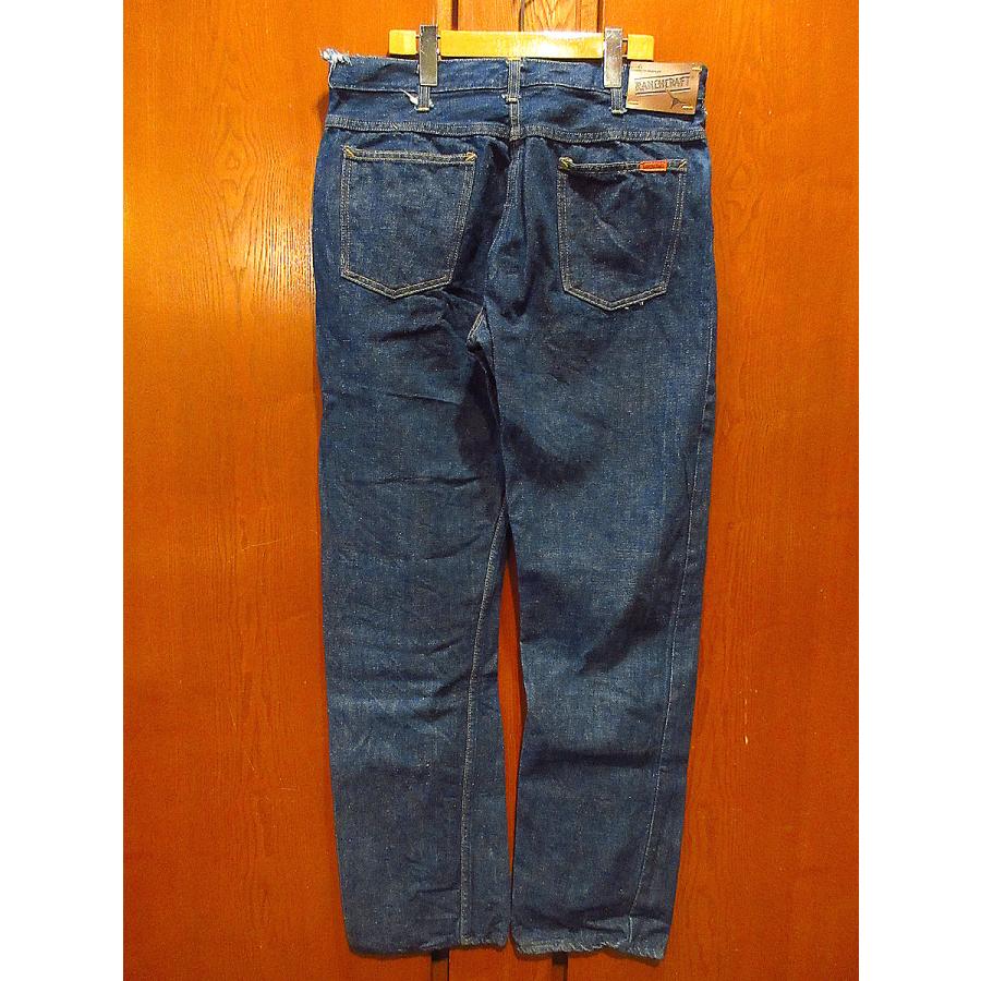 ビンテージ60's70's○Penney's RANCHCRAFTデニムパンツ濃紺W82cm