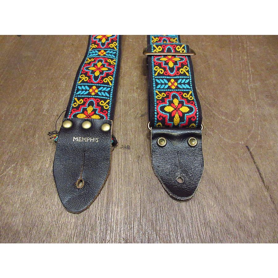 ビンテージ ヴィンテージ ギター ストラップ 刺繍 【公式通販】