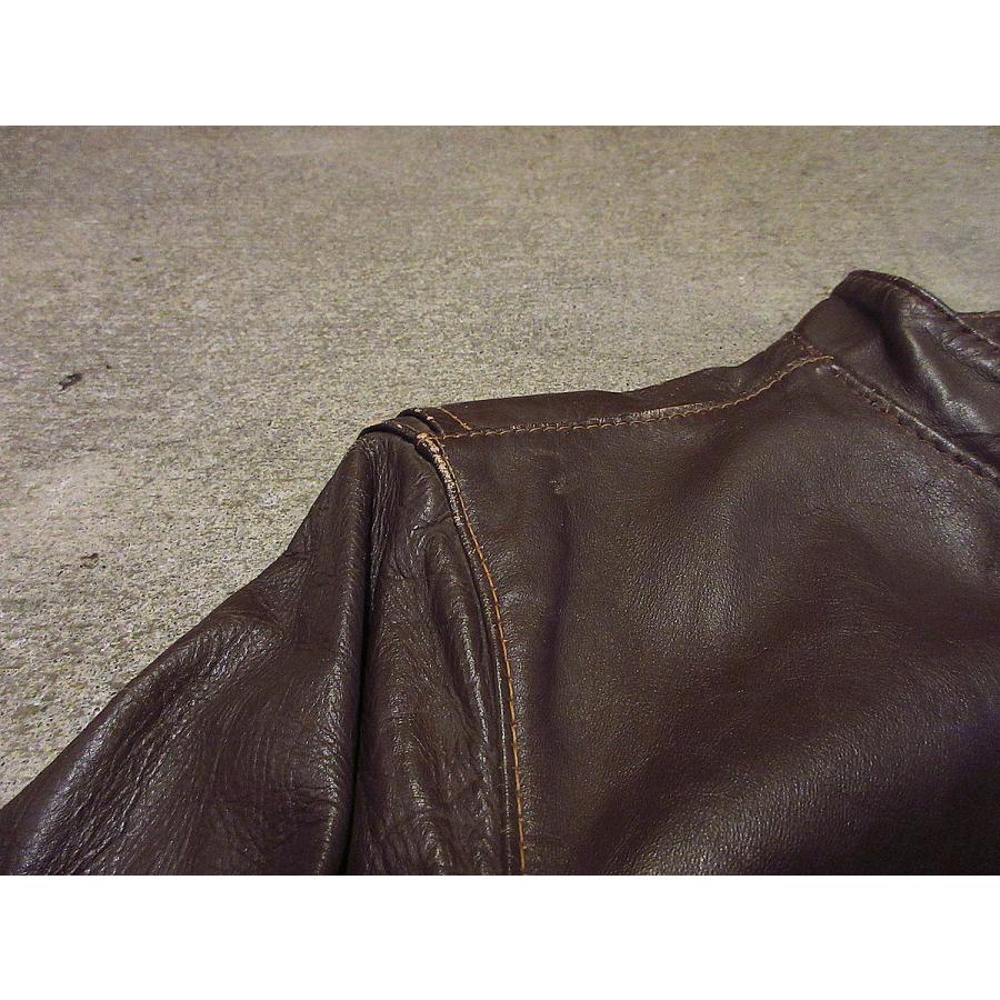 ビンテージ60's70's○BROOKSレディースシングルライダース ビンテージ60's70's○BROOKSレディースシングルライダース