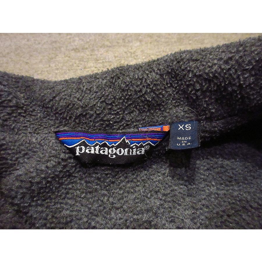 ビンテージ80's●Patagonia三角タグSUN VALLEY SKI TEAM刺繍入り シェルドシンチラジャケット青size XS●210405f5-m-jk-nylパタゴニア｜cozyvintage｜07