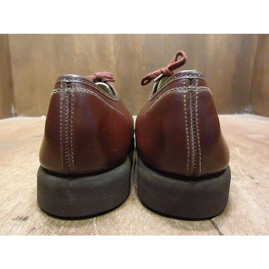 ビンテージ70's○DEADSTOCK CITY CLUBプレーントゥシューズ赤茶 ビンテージ70's○DEADSTOCK CITY CLUBプレーントゥシューズ赤茶