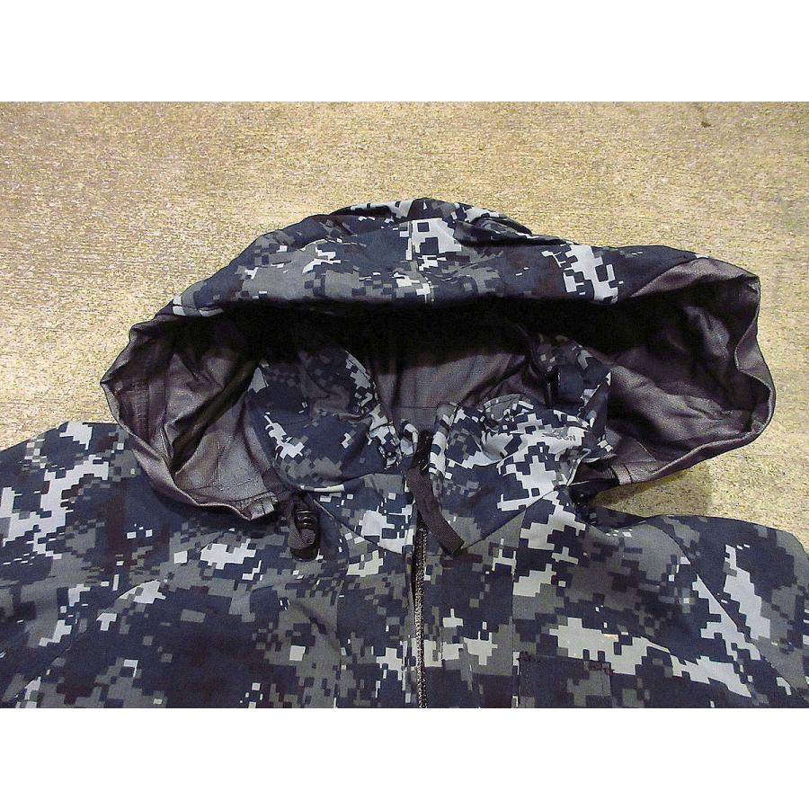 U.S.NAVY ECWCSデジタルカモゴアテックスパーカsize M-L○210406s6-m