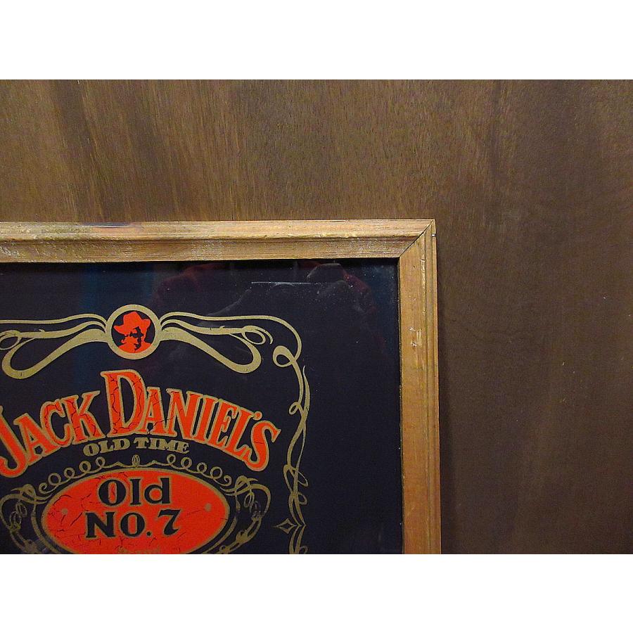 ビンテージ○JACK DANIEL'Sパブミラー○210408n2-signウイスキー