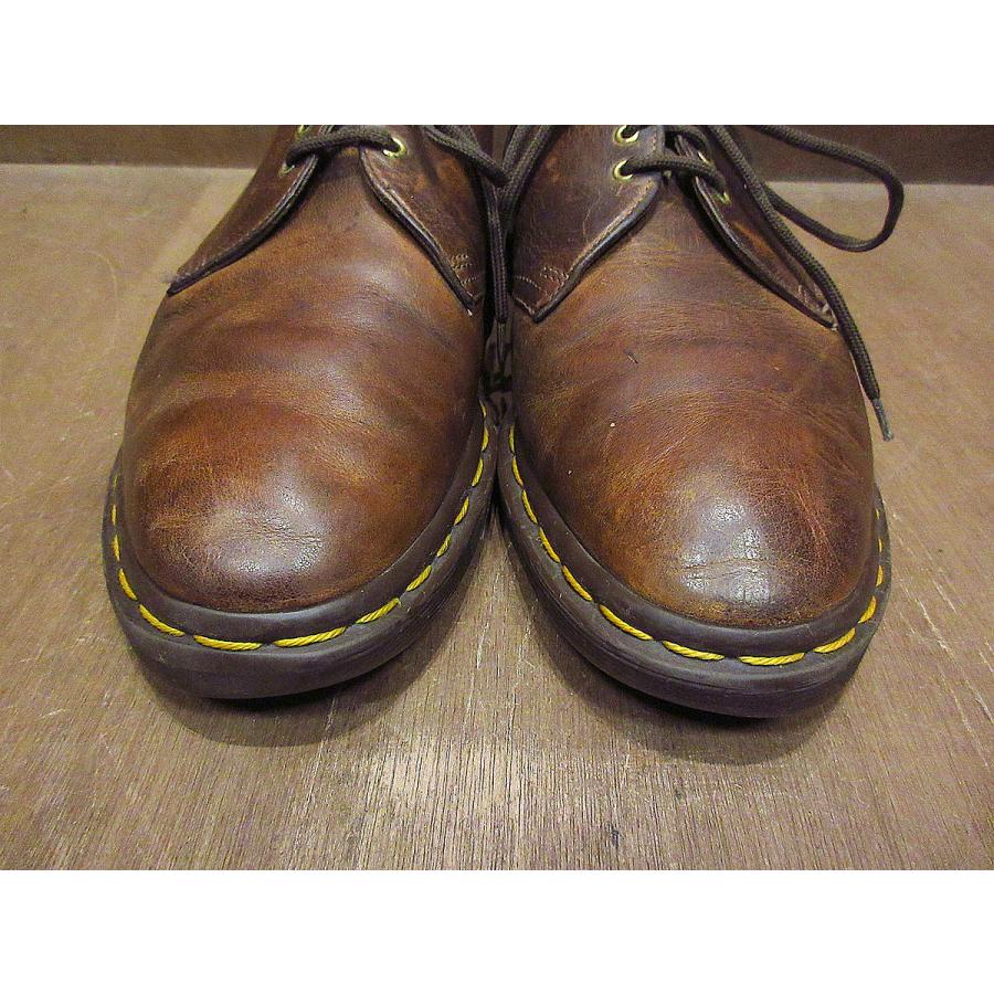 MADE IN ENGLAND Dr.Martens 3ホールシューズ茶size 8○210409n4-m 