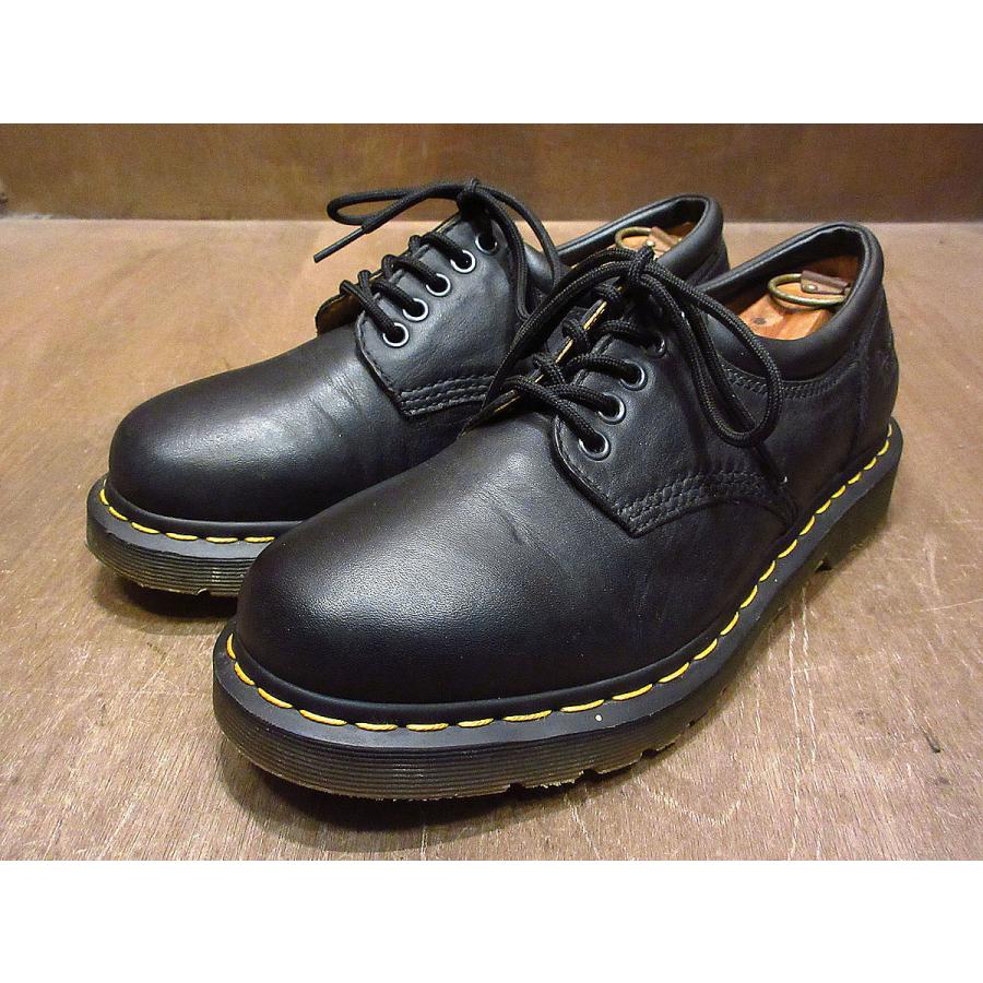 Dr.Martens○5ホールシューズ黒US M8○210411n2-m-dshs-26cm ドクター