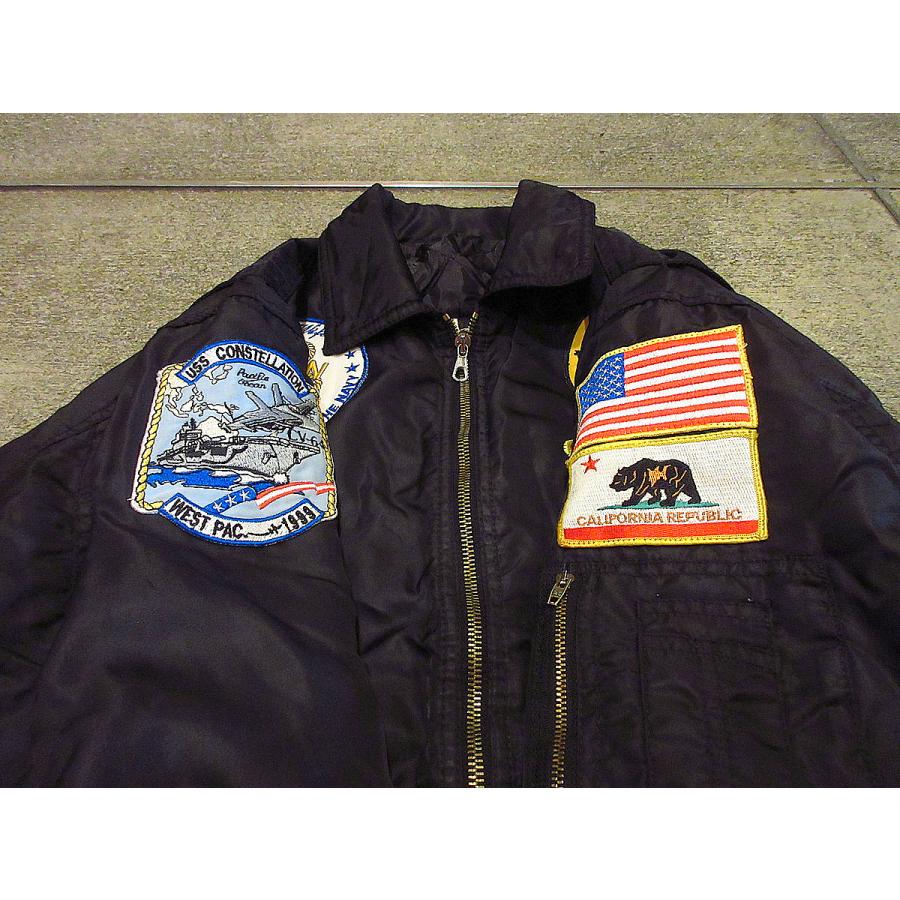 ビンテージ90's○U.S.NAVY USS CONSTELLATION (CV-64)ナイロンツアー