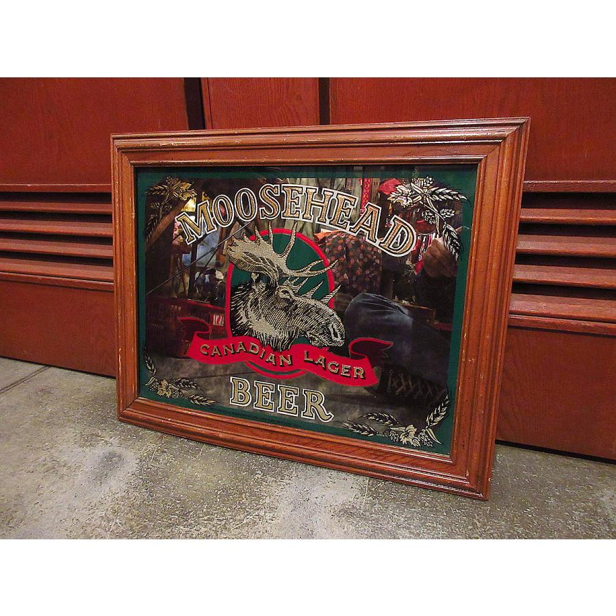 MOOSEHEAD BEER 木箱 アメリカンヴィンテージ MOOSEHEAD BEER 木箱
