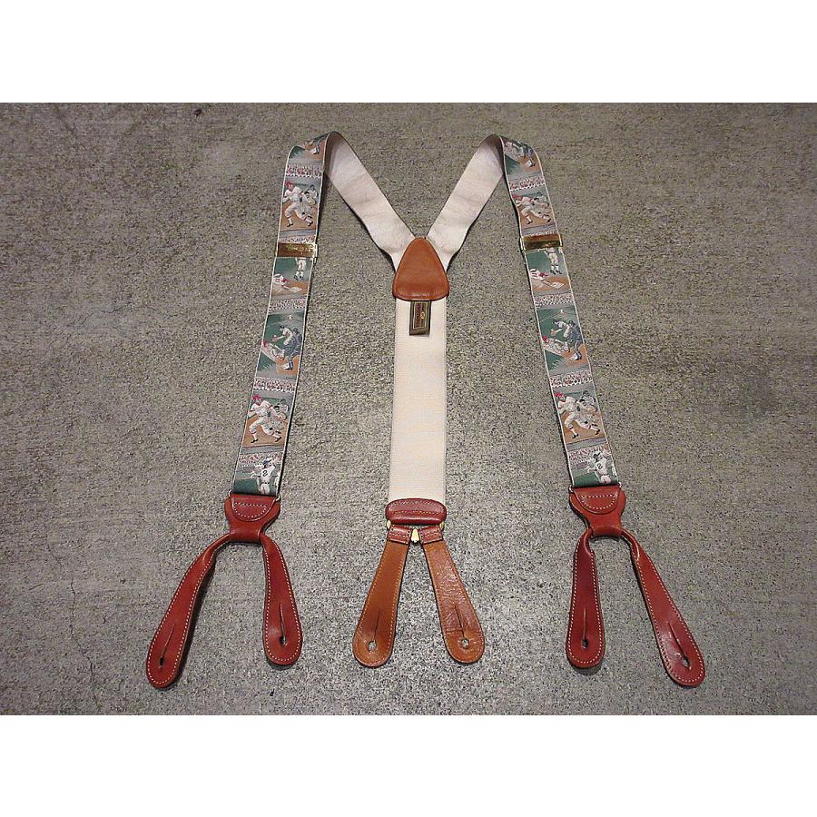 TRAFALGAR○ベースボールボタン留めサスペンダー○210421s8-ssp