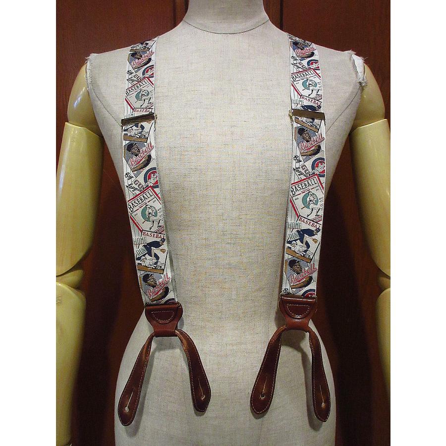 TRAFALGAR○ベースボールボタン留めサスペンダー○210421s9-ssp