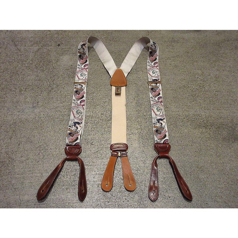 TRAFALGAR○ベースボールボタン留めサスペンダー○210421s9-ssp