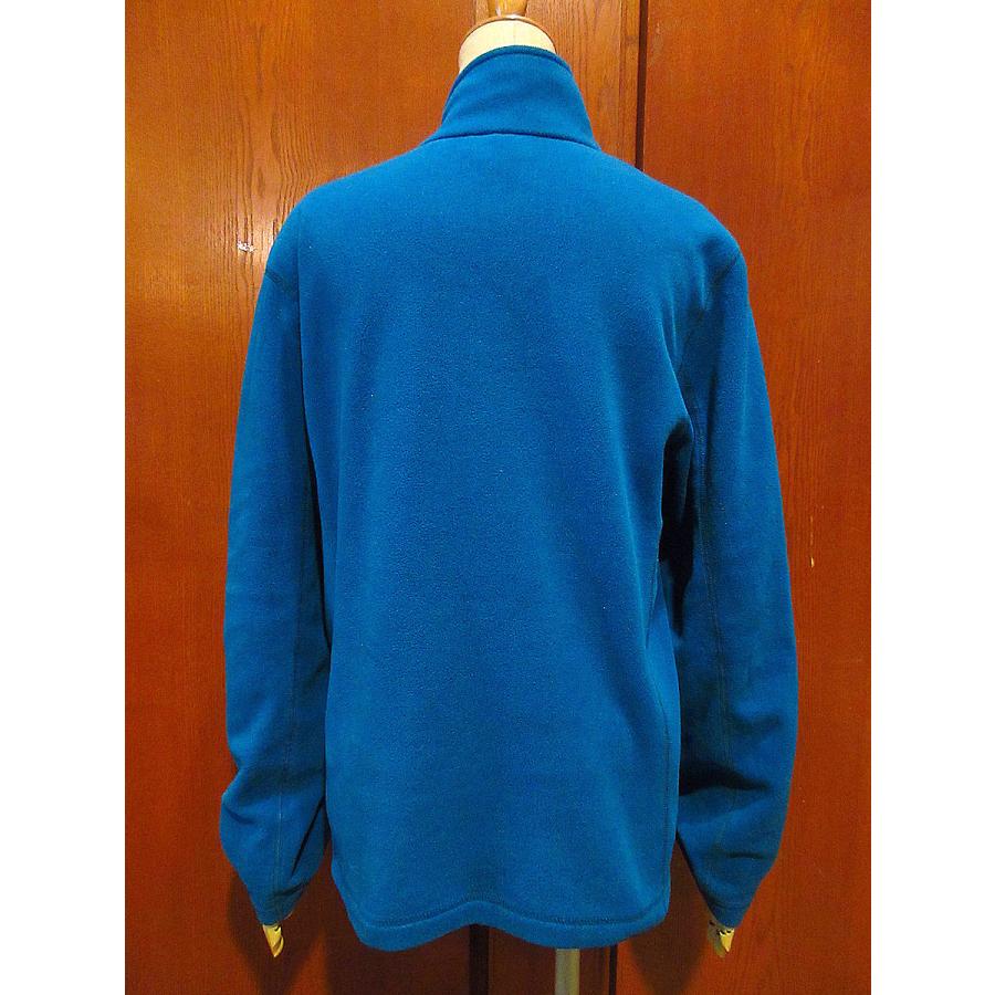 Patagonia 青 ジャケット フリース襟 234R3 patagonia パタゴニア Rマーク フリース フルジップ