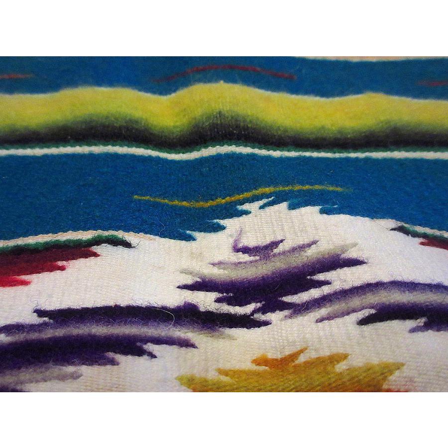 ビンテージ-70's○メキシカンラグsize 96cm×42.5cm○210502s2-rug