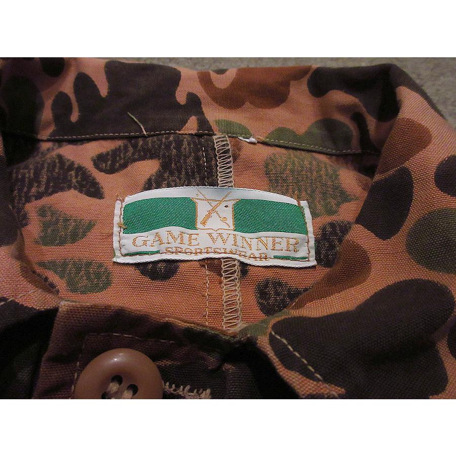 ビンテージ70's80's○GAME WINNER SPORTSWEARダックハンターカモ