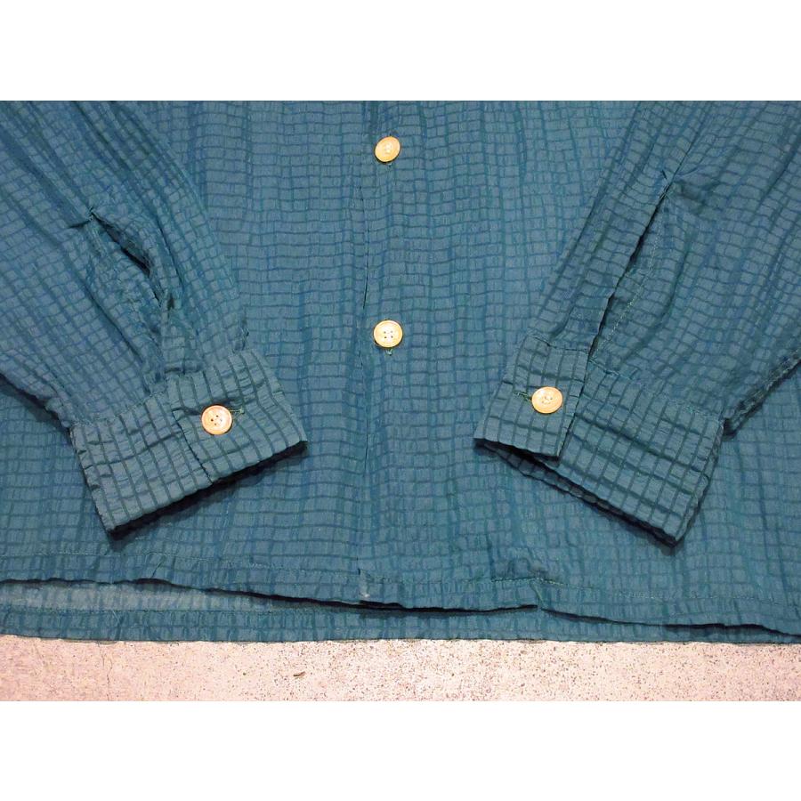 ビンテージ50's○Tru Val ナイロンシアサッカーループカラー ビンテージ50's○Tru Val ナイロンシアサッカーループカラー