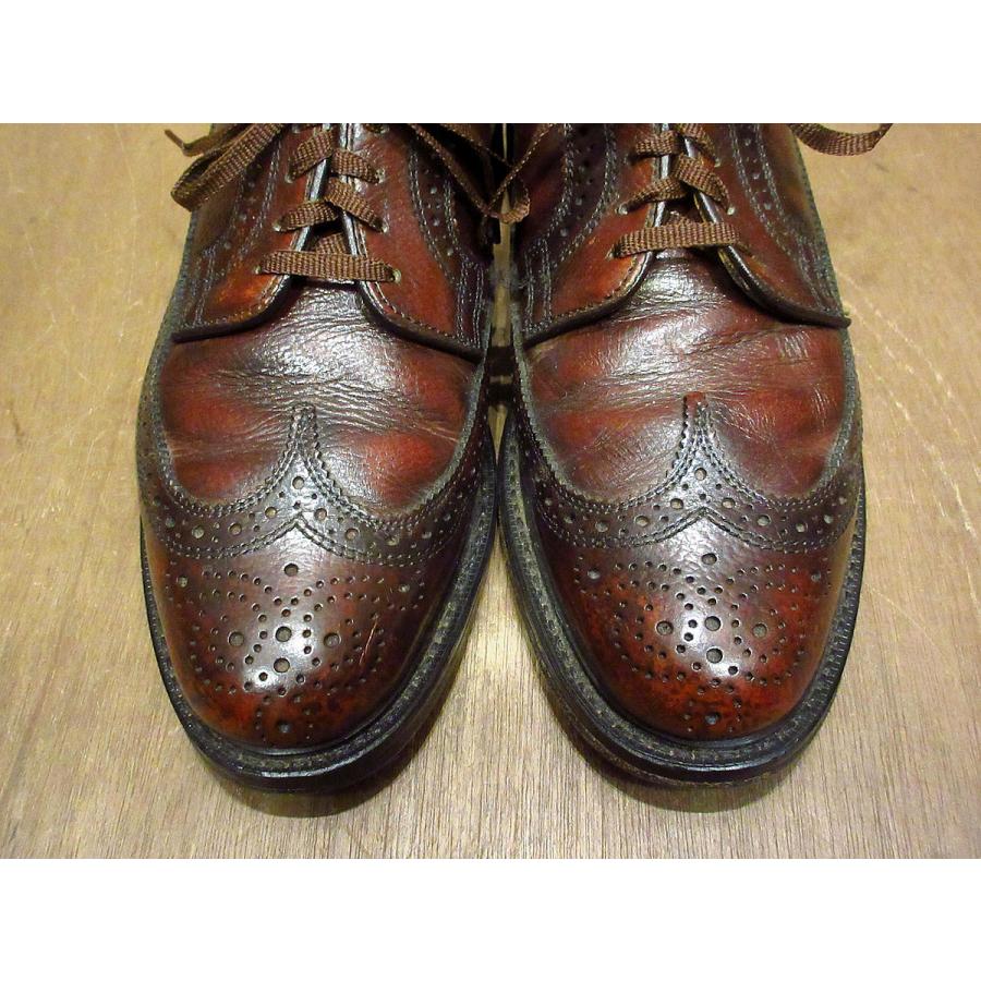 ビンテージ80's○Dexter ウイングチップシューズ赤茶 Size 6 1/2D