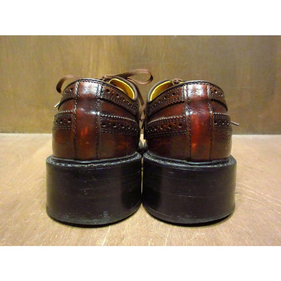 ビンテージ80's○Dexter ウイングチップシューズ赤茶 Size 6 1/2D