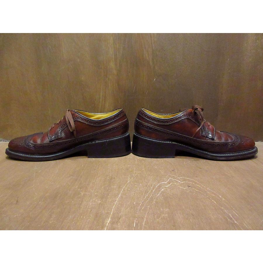 ビンテージ80's○Dexter ウイングチップシューズ赤茶 Size 6 1/2D
