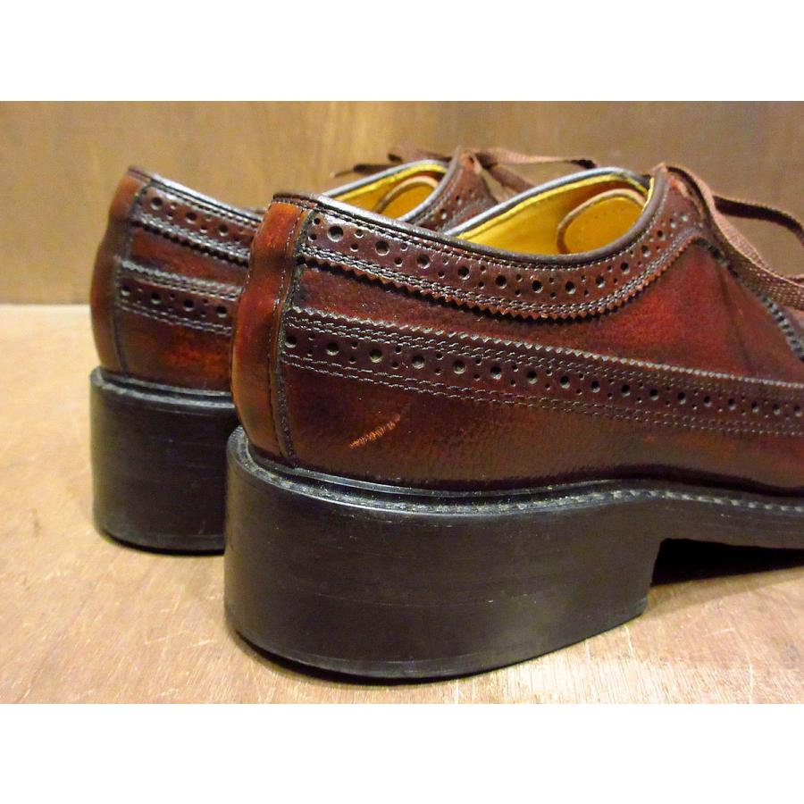 ビンテージ80's○Dexter ウイングチップシューズ赤茶 Size 6 1/2D