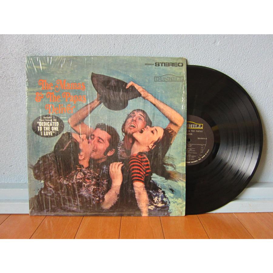 The Mamas & The Papas●Deliver シュリンク付きDUNHILL DS-50014●210609t1-rcd-12-rkレコード米盤US盤ママス&パパスオリジナル