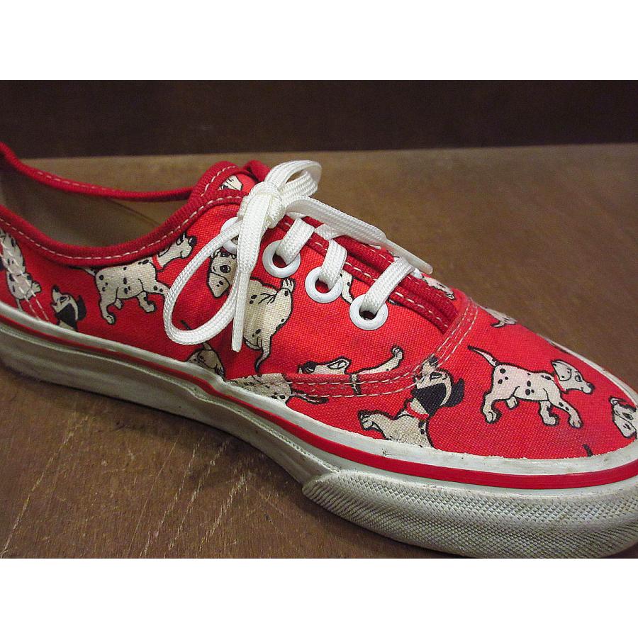 OGK スパンカー　ビンテージ ビンテージ90's○VANS 101匹わんちゃん総柄オーセンティックsize