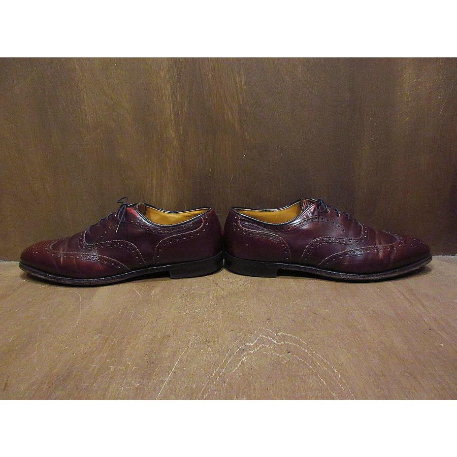 ビンテージ○Johnston & Murphy Heritageレザーウイングチップシューズ ビンテージ○Johnston & Murphy Heritageレザーウイングチップシューズ
