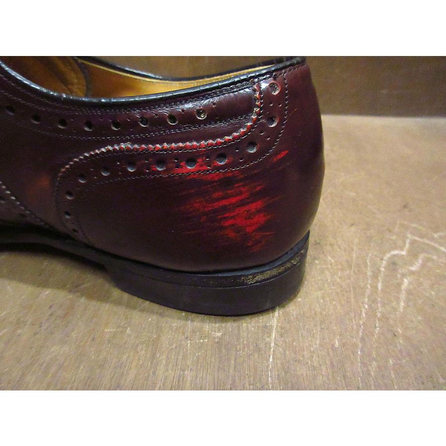ビンテージ○Johnston & Murphy Heritageレザーウイングチップシューズ ビンテージ○Johnston & Murphy Heritageレザーウイングチップシューズ