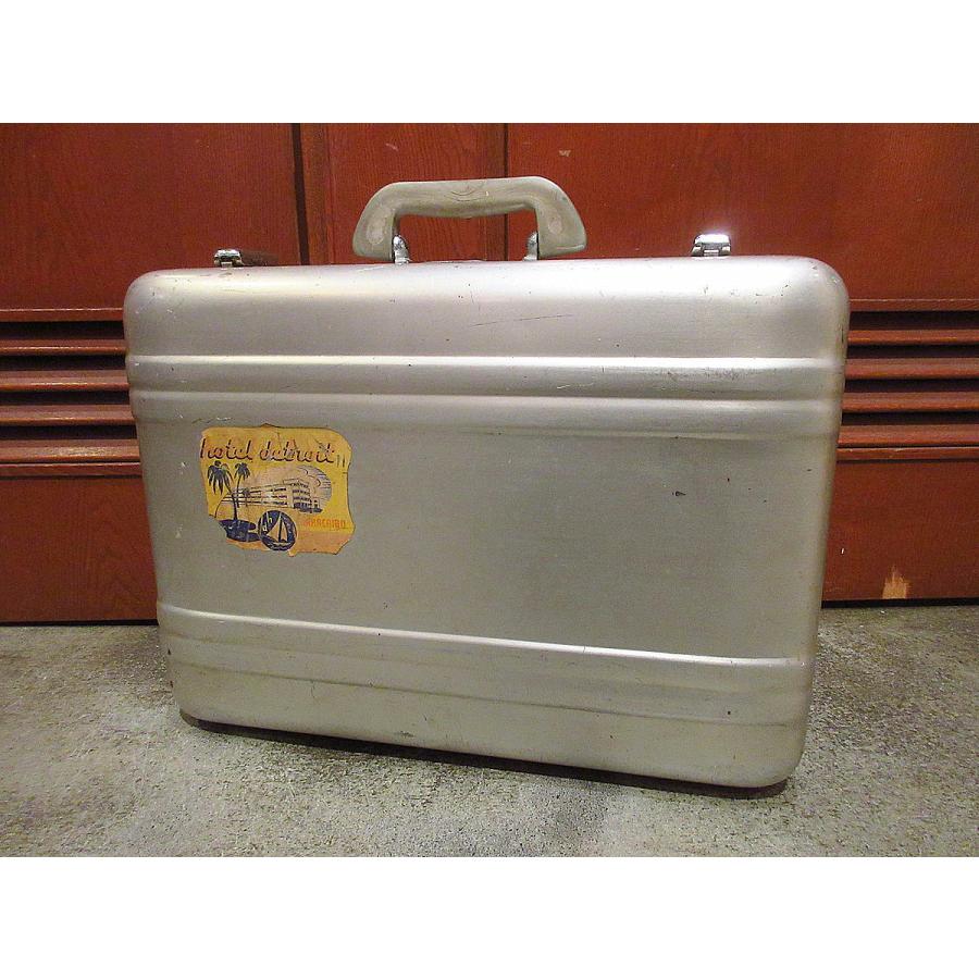 ビンテージ50's○HALLIBURTONアルミアタッシュケース○210719r2 ビンテージ50's○HALLIBURTONアルミアタッシュケース○210719r2