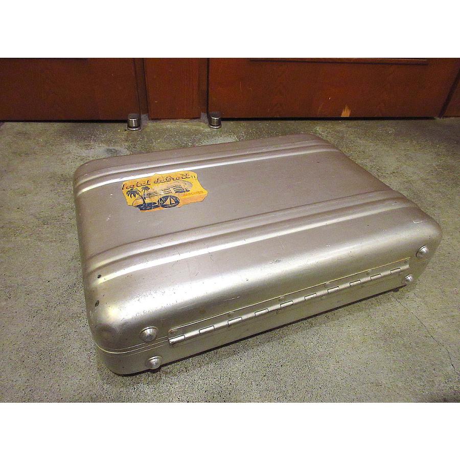 ビンテージ50's○HALLIBURTONアルミアタッシュケース○210719r2 ビンテージ50's○HALLIBURTONアルミアタッシュケース○210719r2