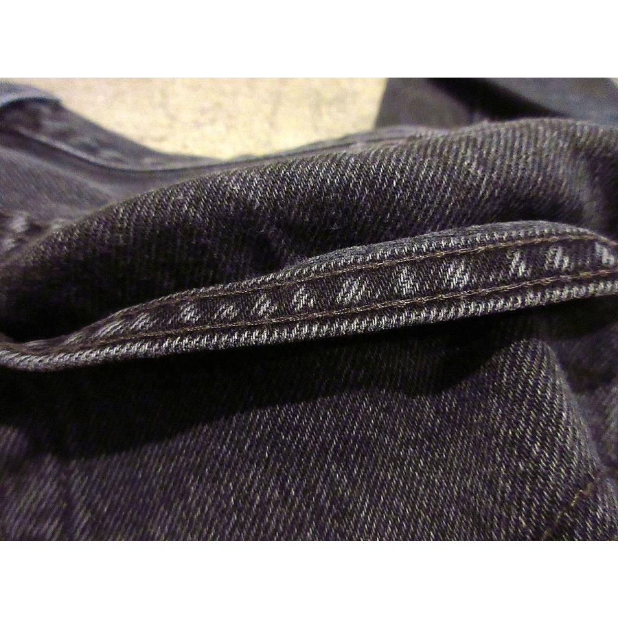 ビンテージ90's○MADE IN U.S.A. Levi's 501ブラックデニム表記W34 L30