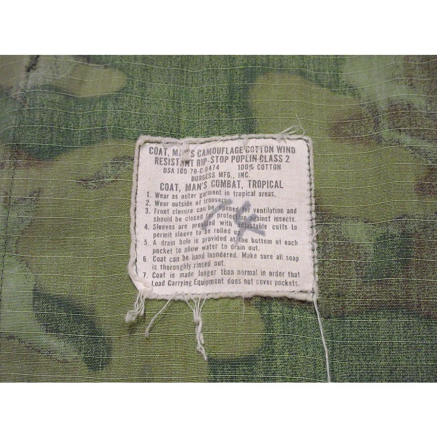ビンテージ70's○USMC ERDLカモジャングルファティーグジャケット 4th