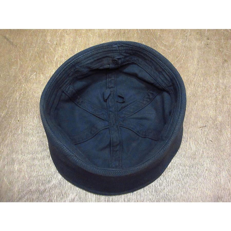 ビンテージ40's○U.S.NAVYセーラーハット紺○210725i4-m-ht-ot 1940s